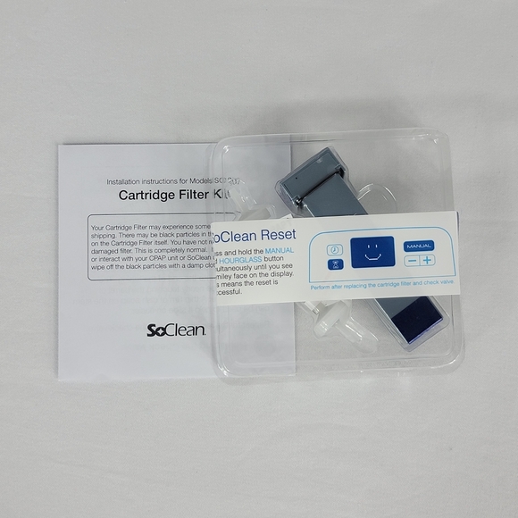 NEW SoClean 2 Cartridge Filter Kit Replacement Cartridge and Filter Check Valve - Picture 3 of 6